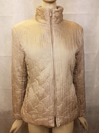 Elegante kurze Jacke Blazer leicht gefüttert Gr. M