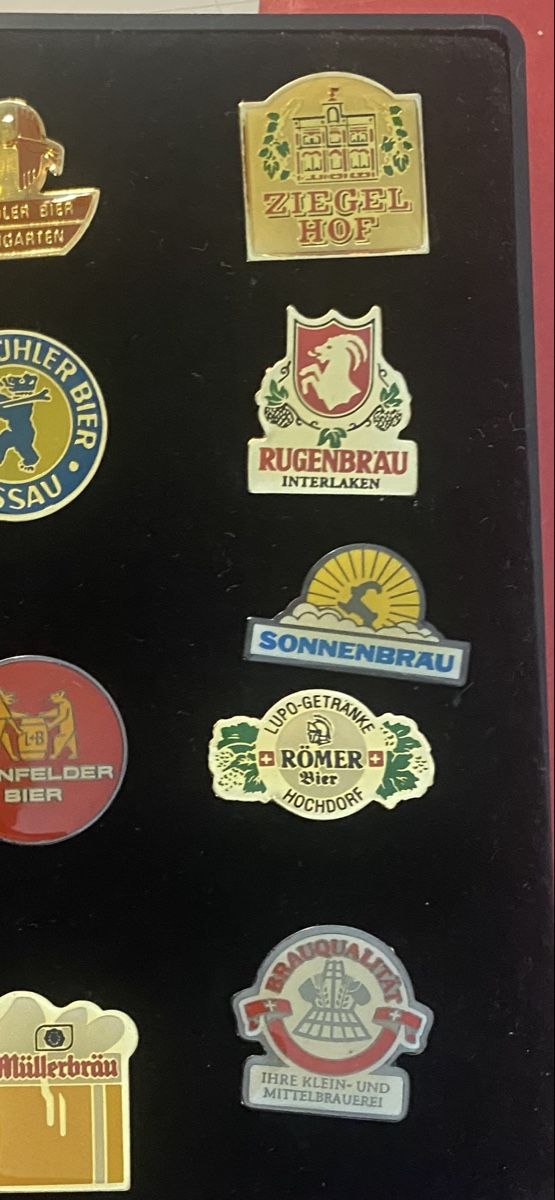 Swiss Plaketten & Abzeichen: CH- Bier Anstecker – Neu (gemäss Beschreibung) aus RHEINFELDEN von Hammer9 1