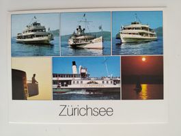 Zürichsee Schiffe gelaufen 1987