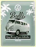 Blechschild - VW Retro Bully