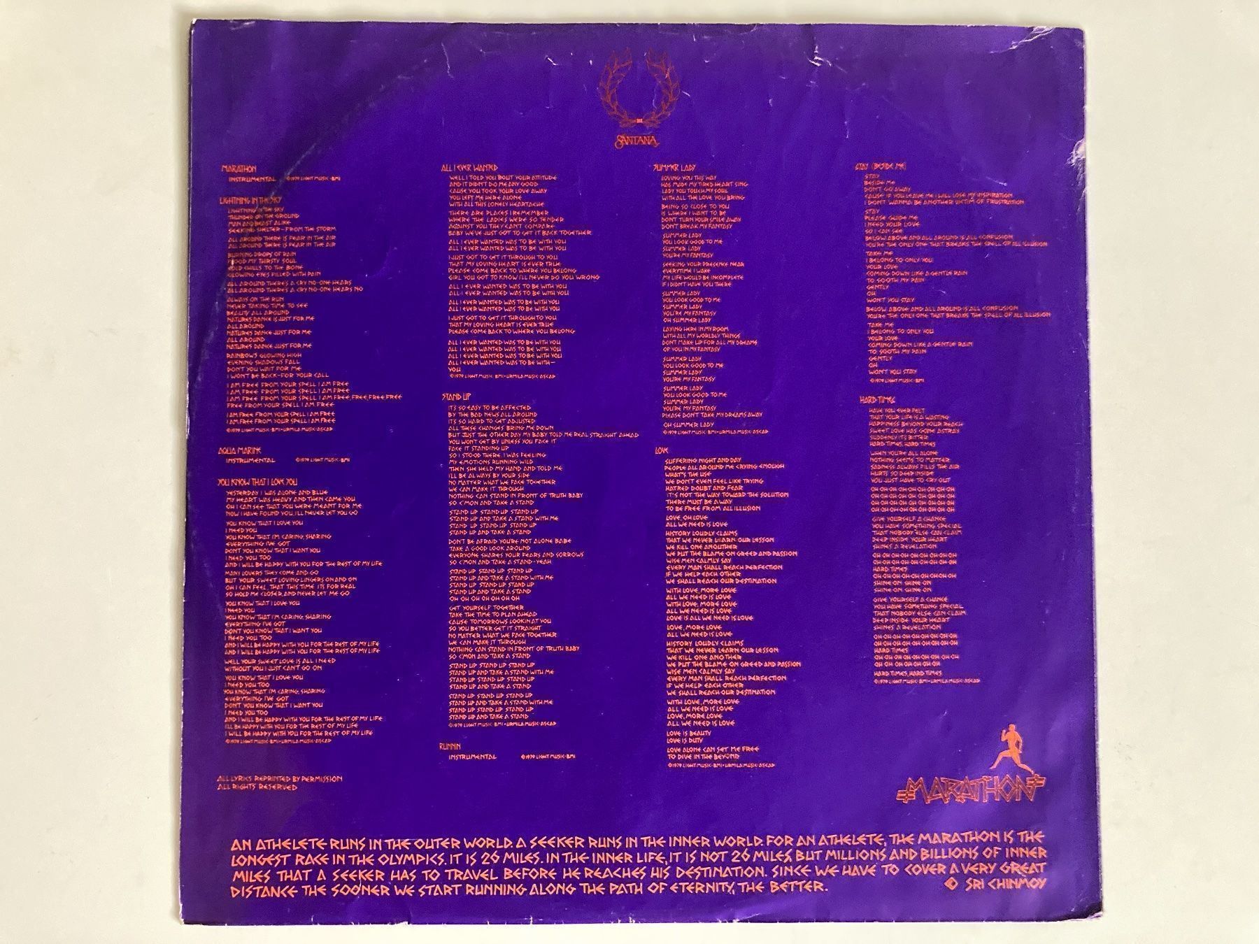 Schallplatten: Santana Marathon – Gebraucht aus Zürich von Chaeffeler 3