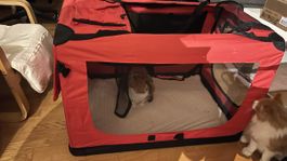 Sac transport pliant pour chat et chien