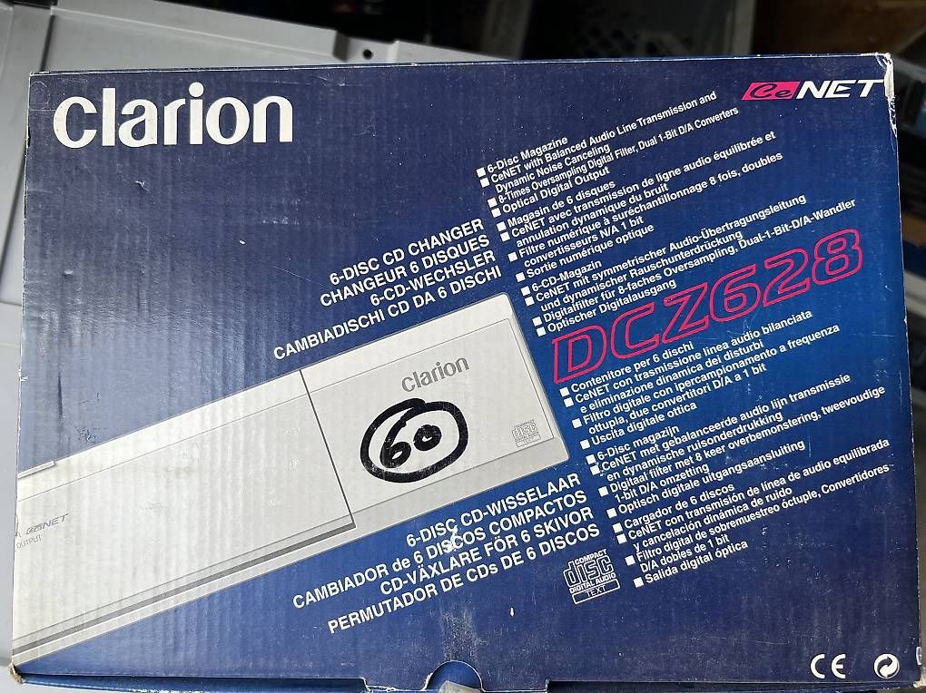 Lettore multimediale & Streamer: CD Wechsler Clarion DCZ628 – Nuovo e nell'imballaggio originale da Männedorf venduto da Dirk_Diggler_