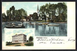Pfäffikon, Schulhaus, Ruderpartie auf S
