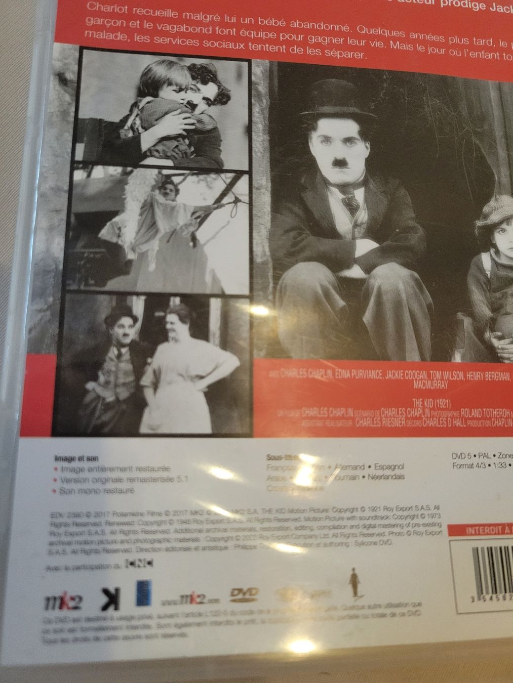 Tutti i DVDs: DVD Chaplin - Le Kid (1921) – Nuovo (secondo la descrizione) da Bernex venduto da Dariafr 2