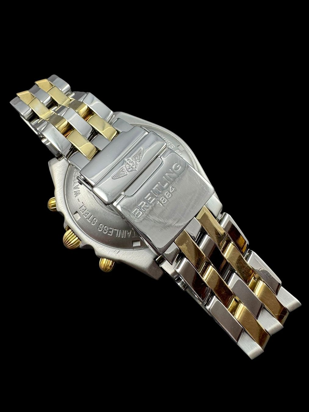 Breitling Orologi: Breitling Chronomat Bicolor Automatic 40mm Fullset *U1138 – Usato da Zürich venduto da GalerieInauen 6