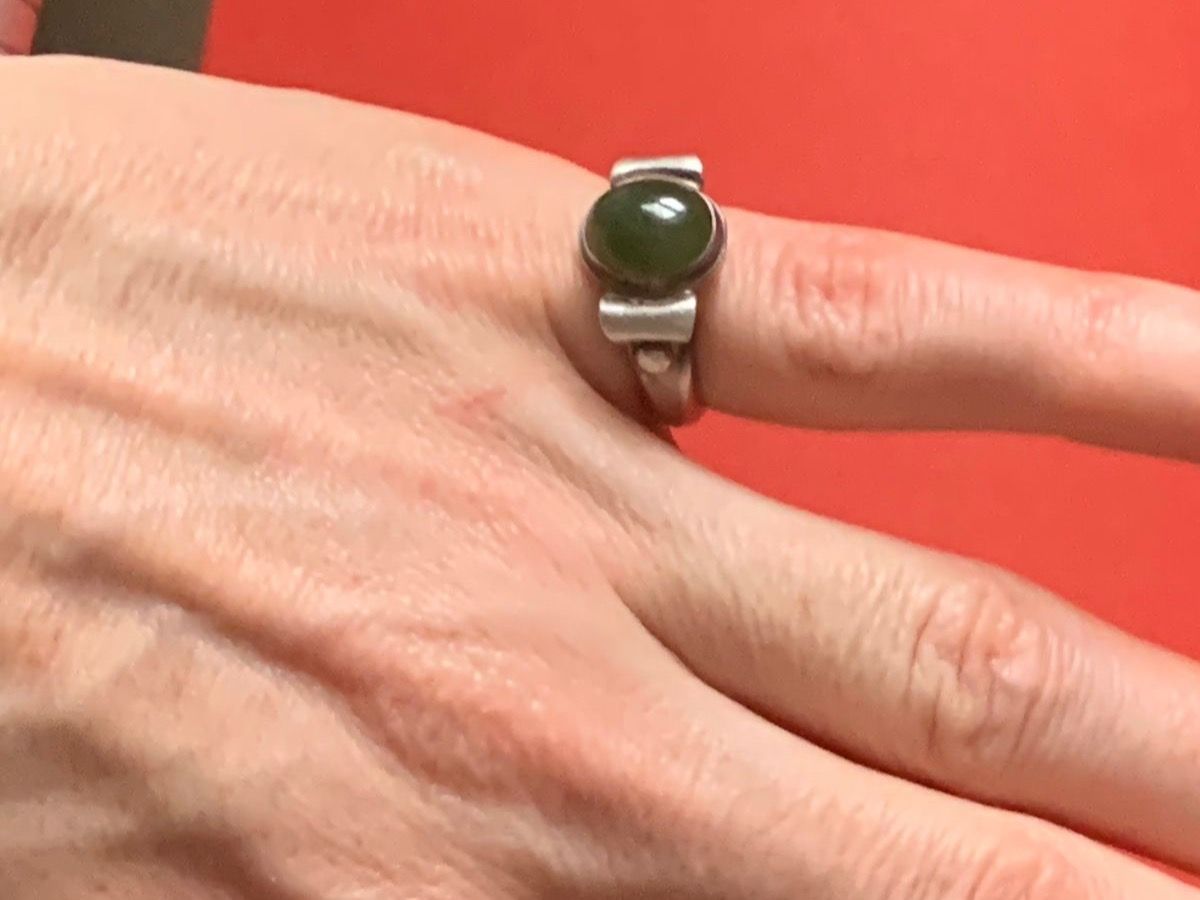 Anelli: Silberring lovely green (50) – Usato da Dittingen venduto da Bellevista 8