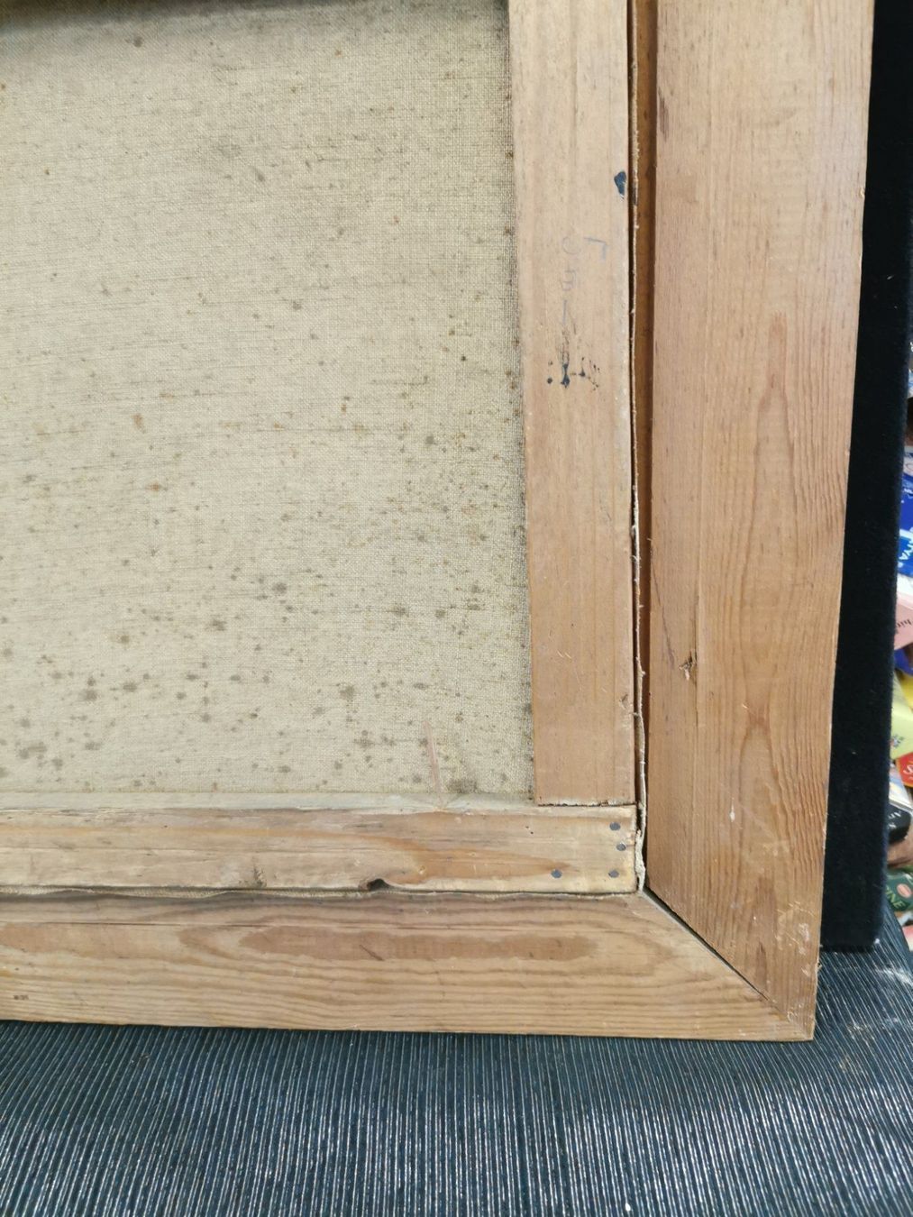 Gemälde: Ancienne huile sur toile signée – Gebraucht aus Genève von Qanil77 5