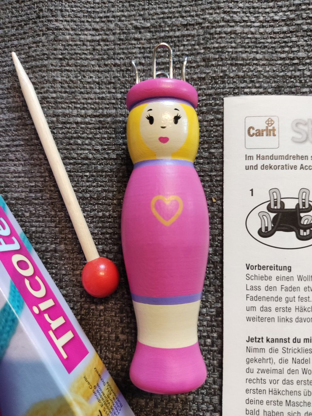 Kit bricolage: Strickliesel aus Holz – Usato da Kriens venduto da rinzmann 1