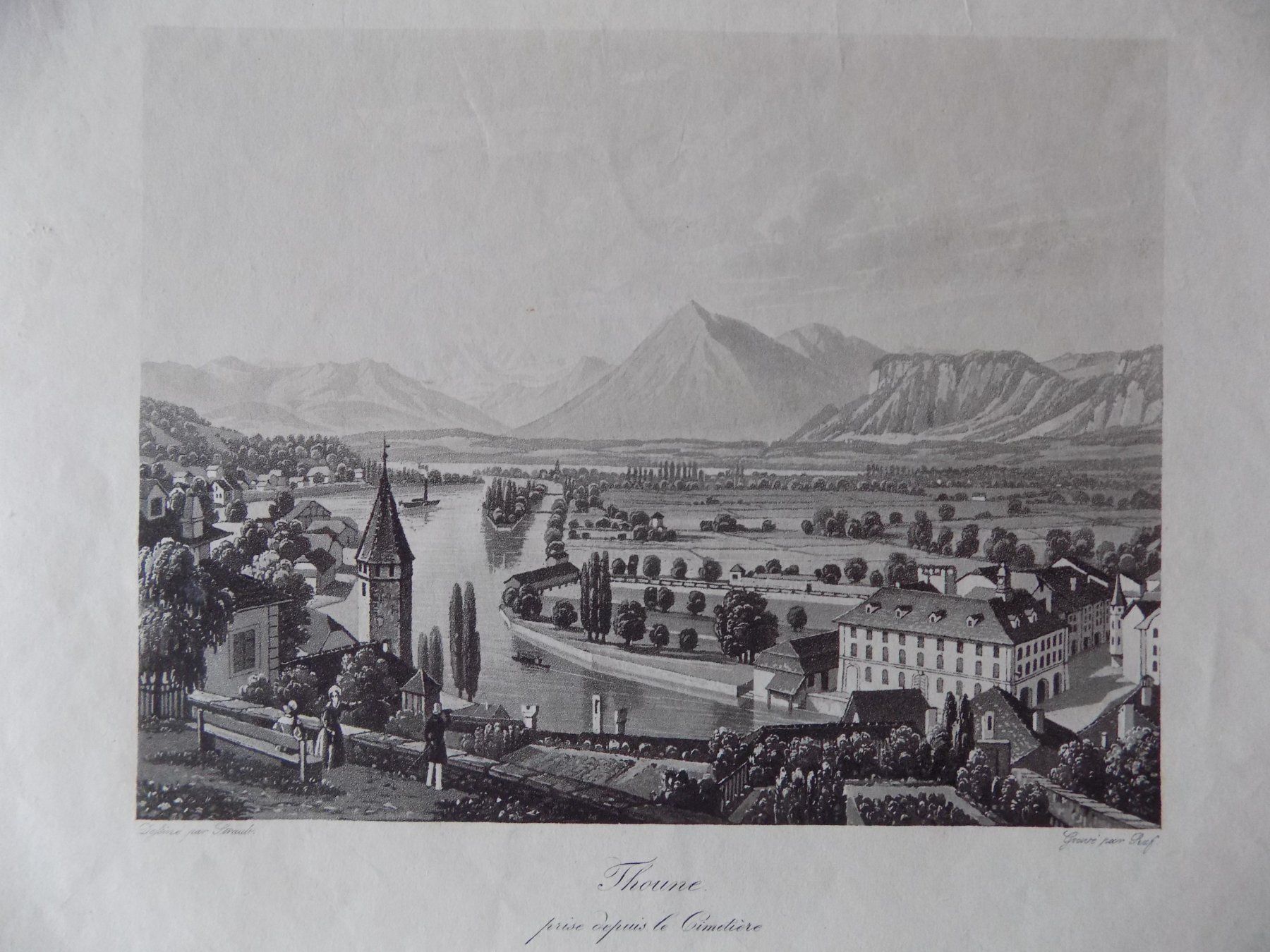 Stiche: Thun Aquatinta – Gebraucht aus Risch von Antikfee 6