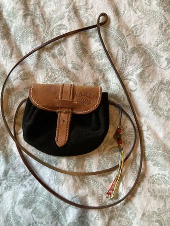 Kleine Leder Handtasche echt Leder!