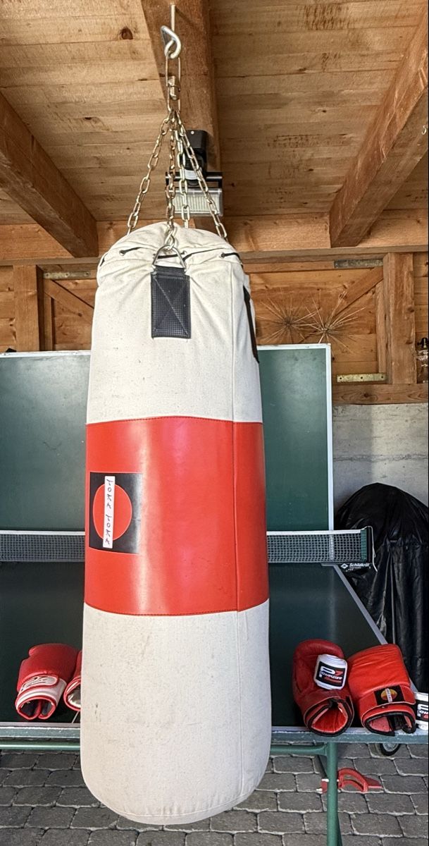 Sacchi da boxe: Boxsack Set mit Boxhandschuhen gebraucht – Usato da Courtepin venduto da Repp