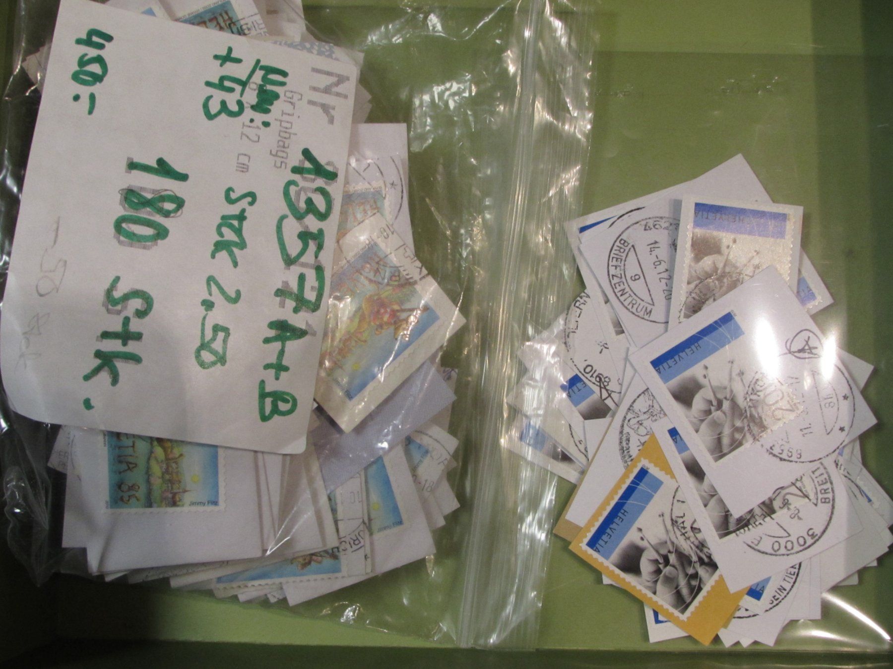 Alle Briefmarken: Schweiz Mix-Lot – Gebraucht aus Walchwil von Shells1 2