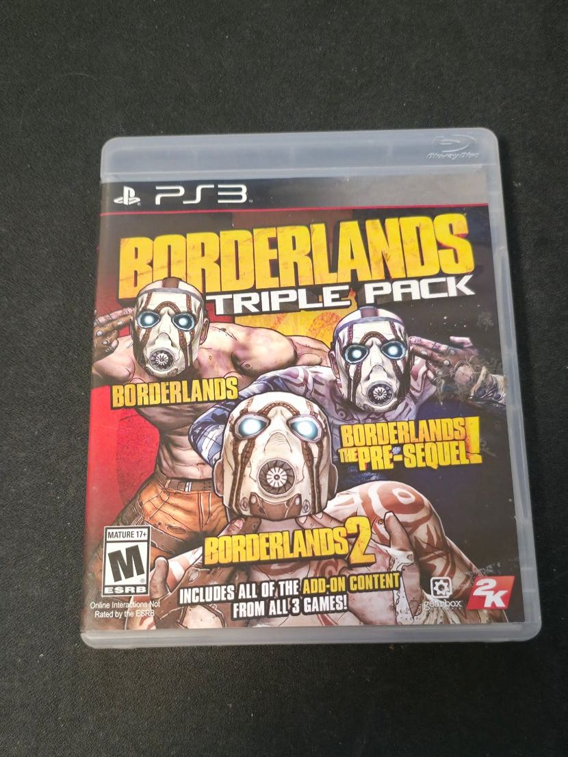 Spiele: Borderlands Triple Pack PS3 – Gebraucht aus Meilen von MR_Buisness