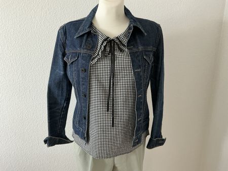 Jeansjacke H&M dunkelblau Gr. S – klassisch & zeitlos
