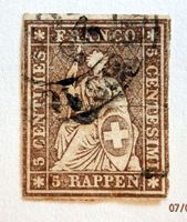 Strubel, ZNr.22D mit 2K-Stempel
