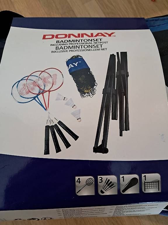 Jeux: Donnay professionnel kit badminton – D'occasion à Genève par Benz2017