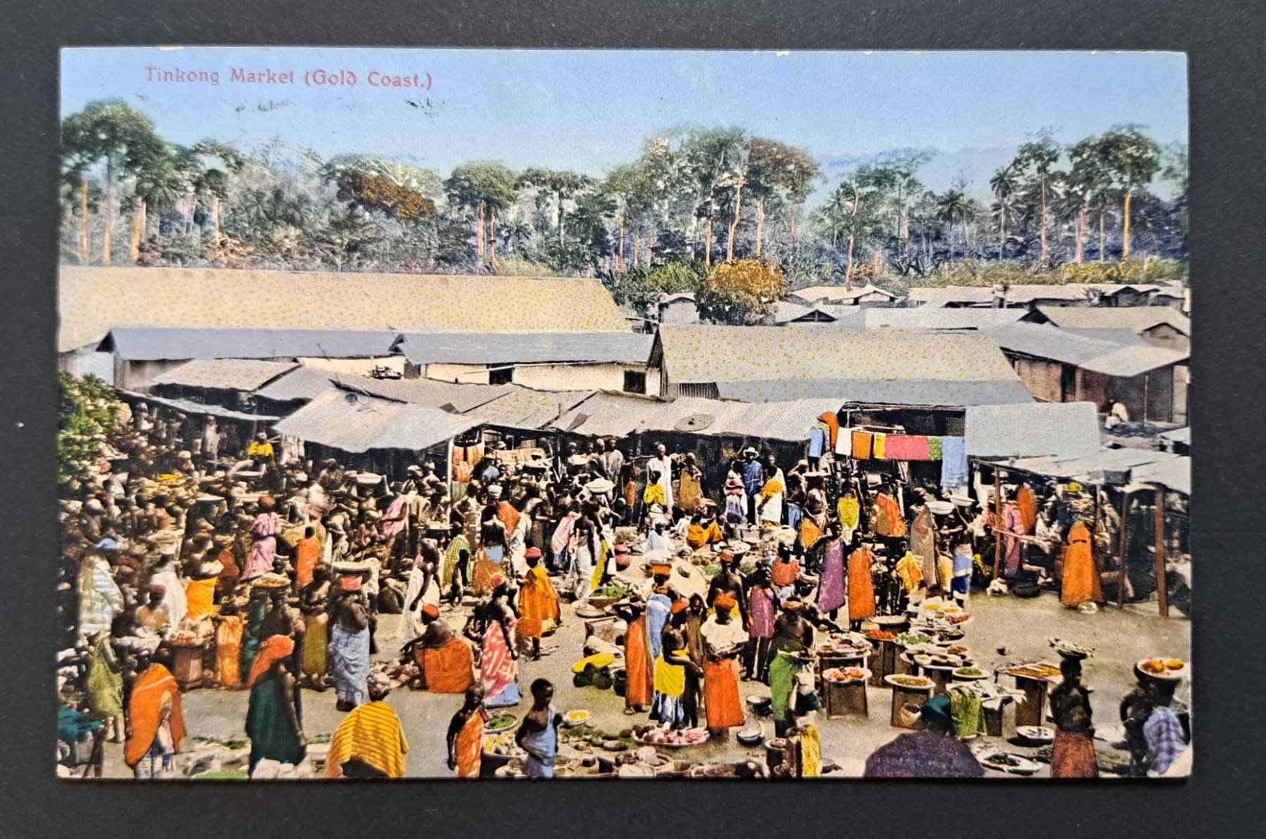 Tutti i francobolli: Ansichtskarte Gold Coast / Ghana 1930 – Usato da Unterägeri venduto da PhilatelieStudiger