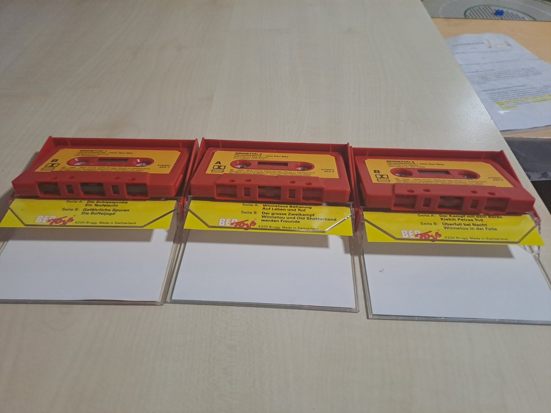 Kompaktkassetten: Winnetou 3 MC Kindermãrchen – Neu (gemäss Beschreibung) aus Bitsch von jajo79076 3