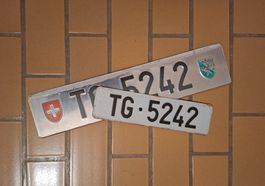 Nummernschild TG * 5242