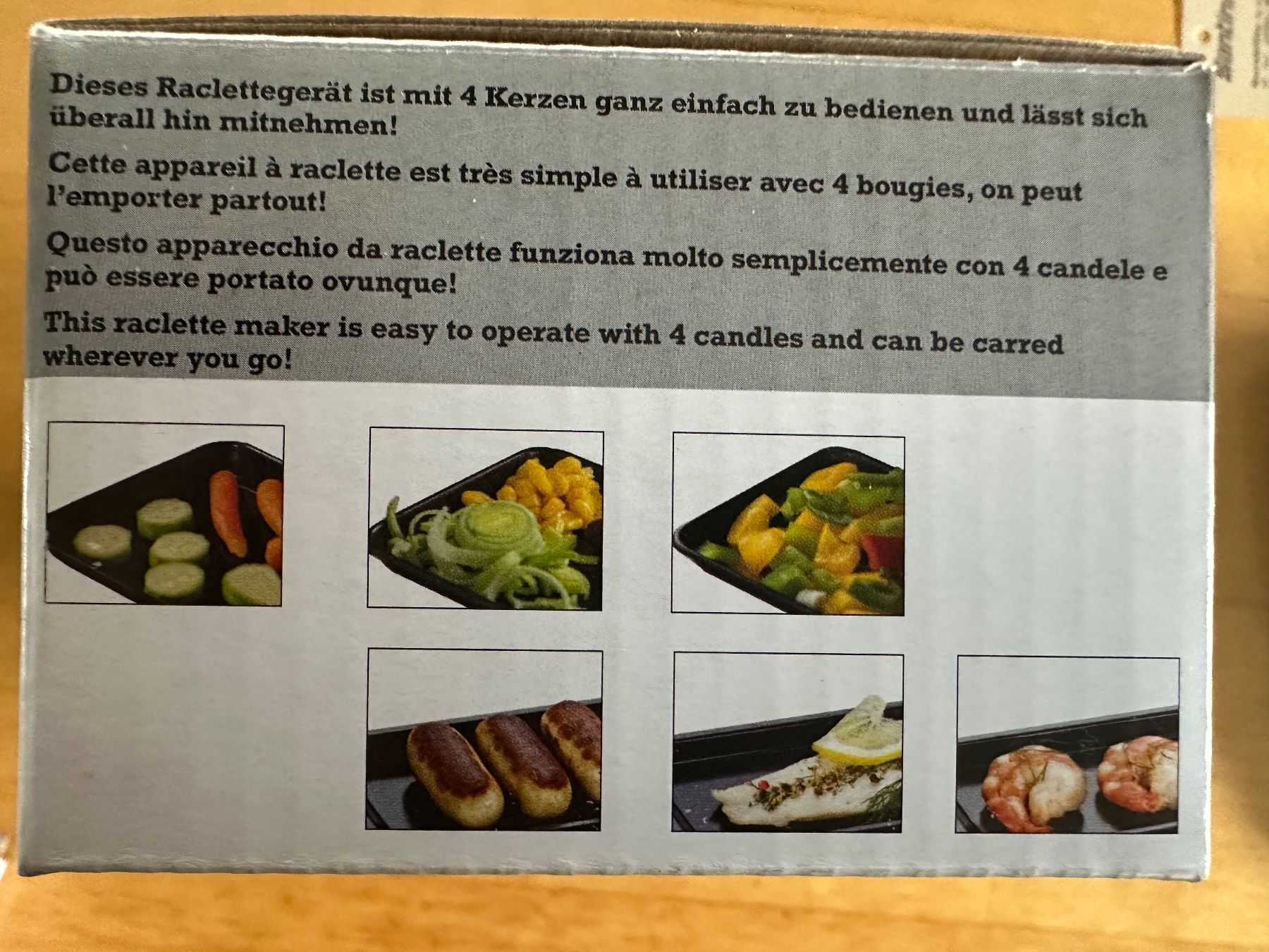 Appareils de cuisine: Raclette mit Rechaudkerzen – Neuf avec emballage d'origine à Stallikon par Rsiri 3