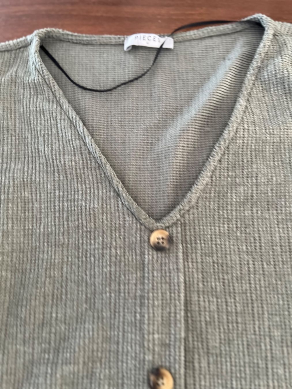 Pieces Vestiti: Pieces Kleid grün Gr. S/M – Usato da Ebmatingen venduto da Mistelu 2