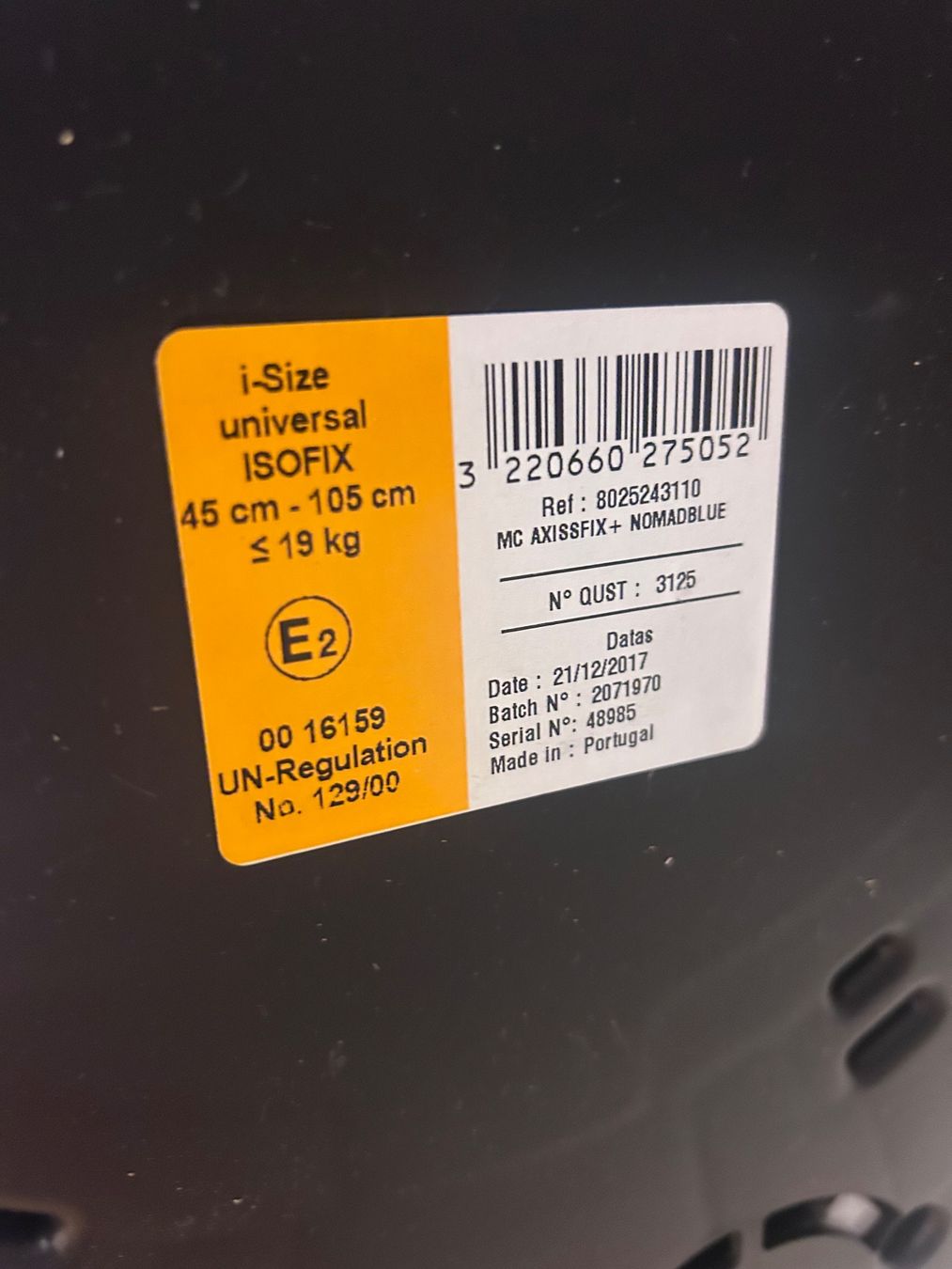 Maxi-Cosi Seggiolini per auto: Axissfix auto sitz – Usato da Hettlingen venduto da Lalula11 3