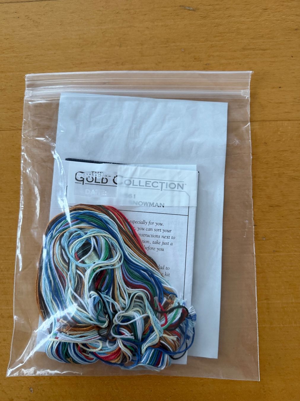 Kit bricolage: Dimensions Stickpackung Midnight Snowman, Gold Collection – Nuovo (secondo la descrizione) da Maschwanden venduto da Brindabella 1