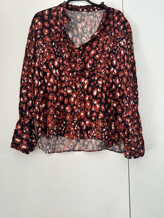 Rich&Royal Bluse, Gr. 40, Leo-Muster, Herbst-Look top!