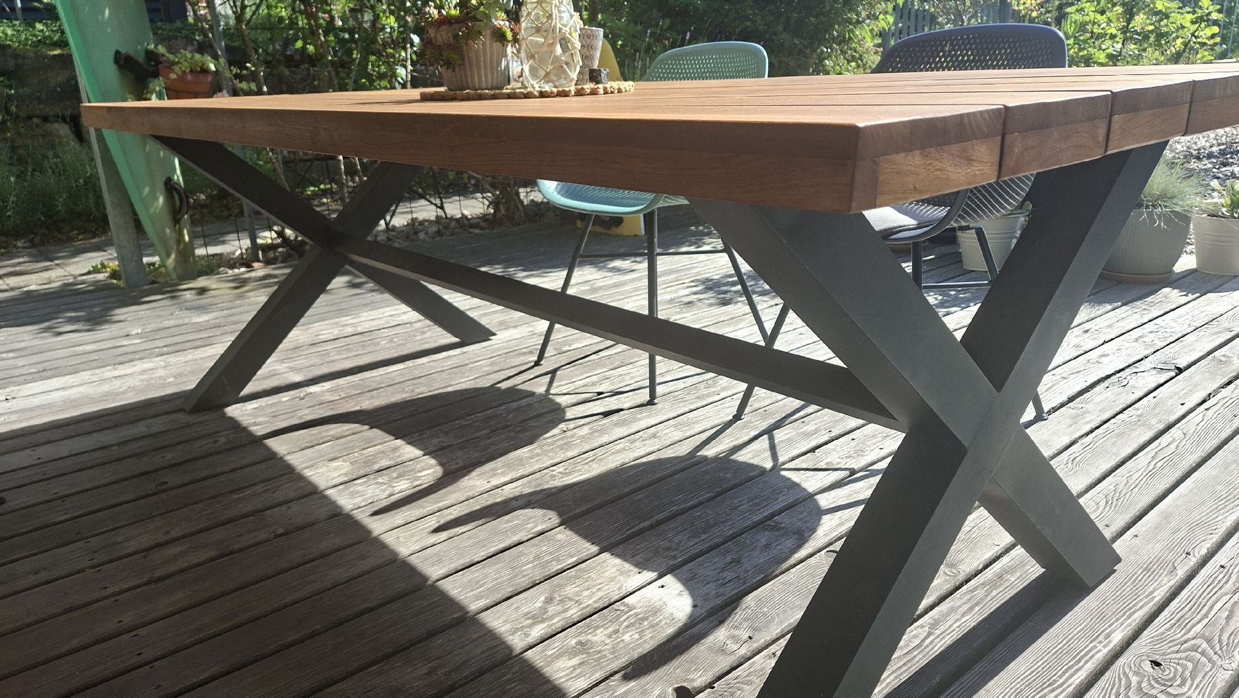 Tavoli: Gartentisch 220 x 100cm – Usato da Kerzers venduto da Guckdings 1