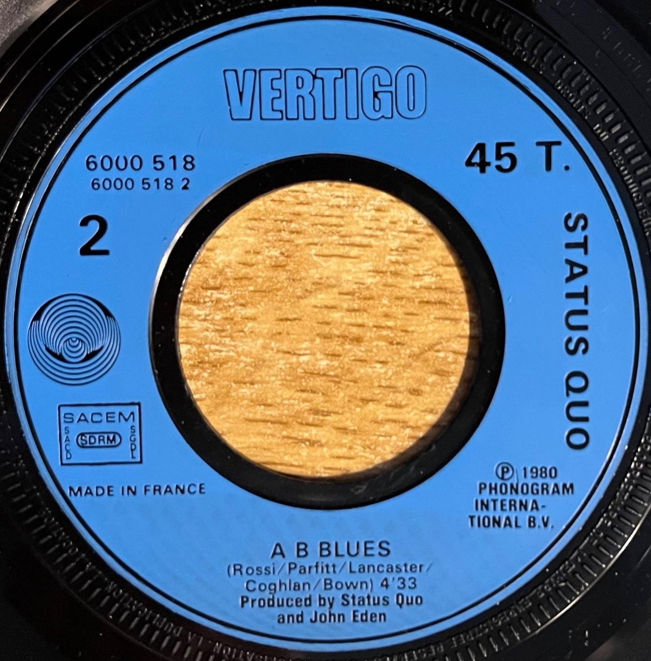 Dischi in vinile: STATUS QUO - WHAT YOU'RE PROPOSING – Usato da Bussigny venduto da vinyl-pas-cher 3