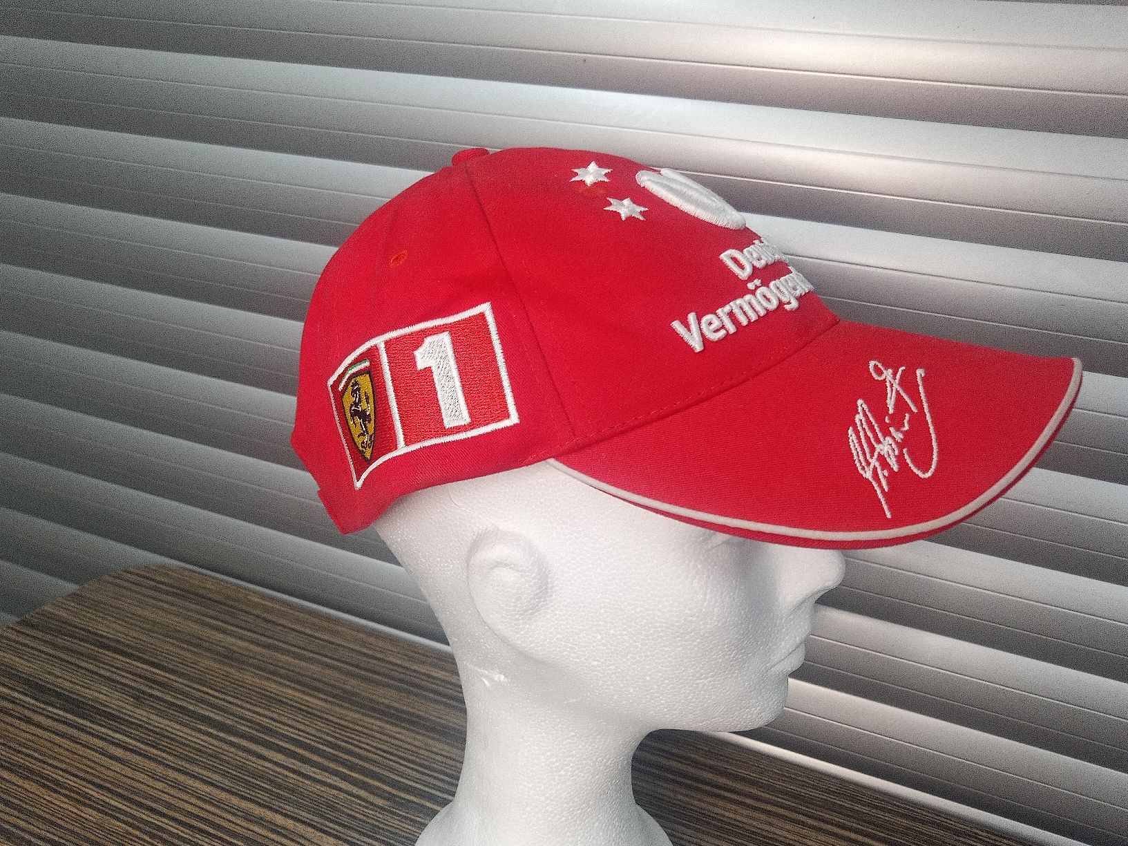 Copricapi, berretti & cappellini: Cap Michael Schumacher Ferrari 2003 – Nuovo (secondo la descrizione) da Reiden venduto da Zofi-Brocki 1