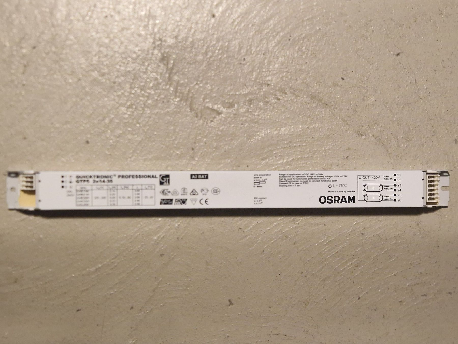 Osram Lustres & lampes de plafonds: EVG 2X14-35W Osram – D'occasion à Muttenz par Jan4102