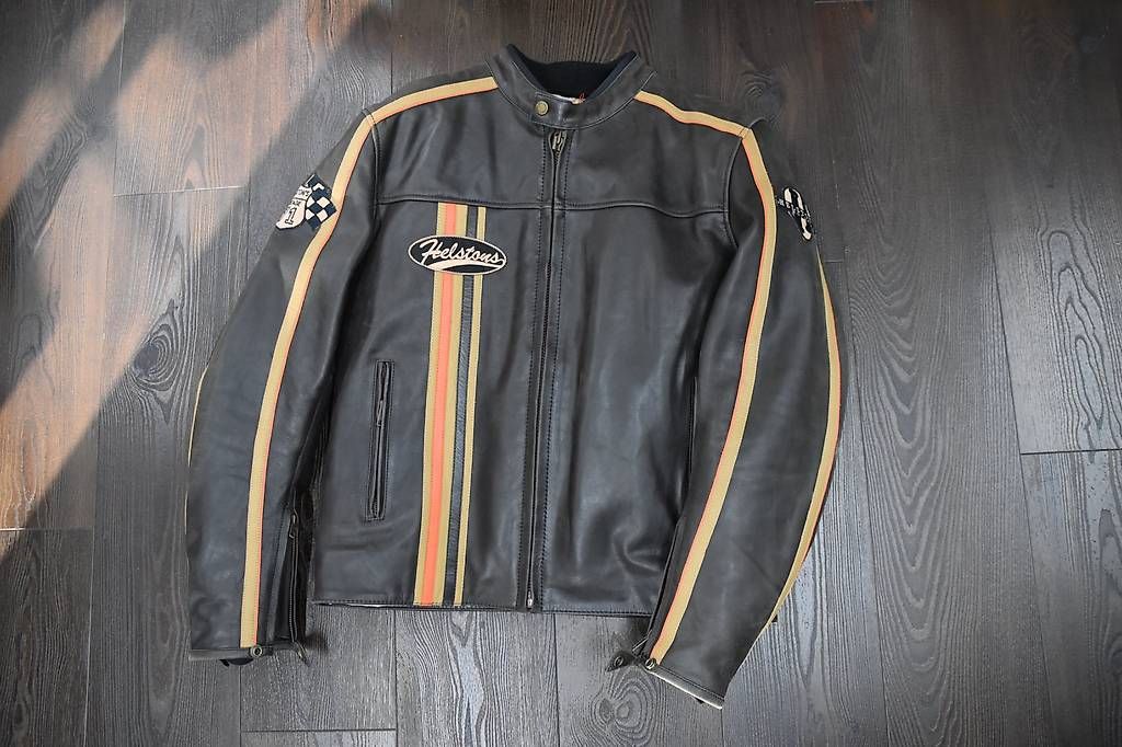 Jacken: NEU!! 1x Wasserdichte Motorradlederjacke Helstons Gr. XL – Gebraucht aus Widnau von Staedler2