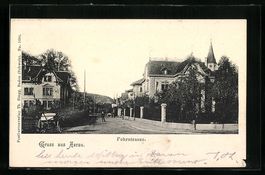 Aarau, Ortsansicht mit Fehrstrasse und K