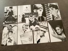 Photos/images/Postcard, Audrey Hepburn (9PCS)- set 14x10cm