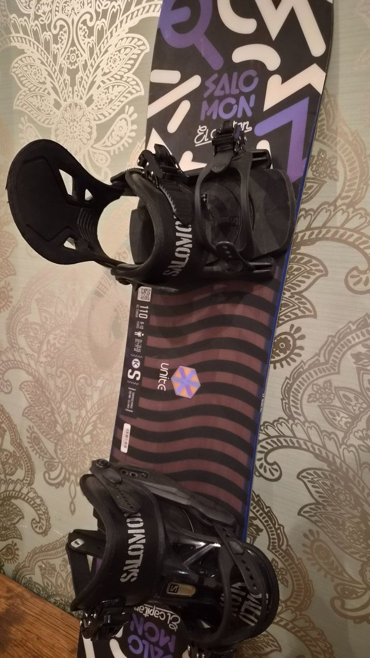 Salomon Boards: Salomon Snowboard 110cm inkl. Bindung – D'occasion à Oberrieden par Raja011 1