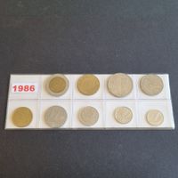 série de1 à 500 Lire Italie 1986