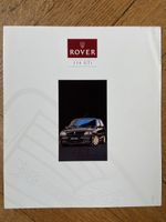 ROVER 114 GTi Prospekt CH-Ausgabe dt. / fr. brochure RARITÄT
