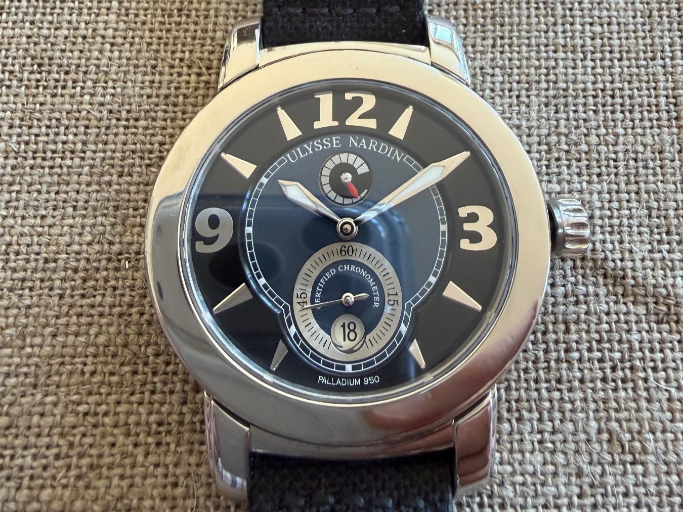 Ulysse Nardin Orologi: Ulysse Nardin Macho Palladium 950 – Usato da Wolfertswil venduto da Schorsch3