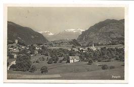 Paspels (GR) Domleschg - Region Viamala - Dorfpartie - 1921