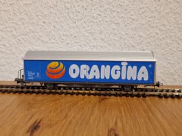 SBB Orangina Blinklicht Güterwagen H0