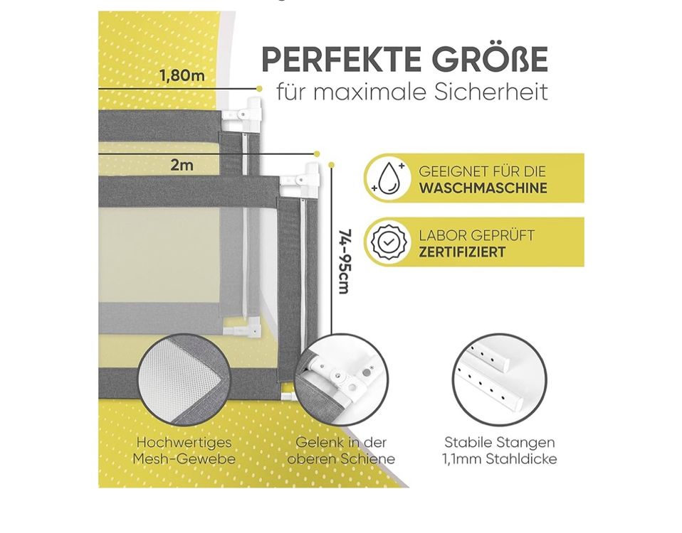 Parcs & barrières de sécurité: Rawvel Bettschutzgitter – D'occasion à Kreuzlingen par hae23 4