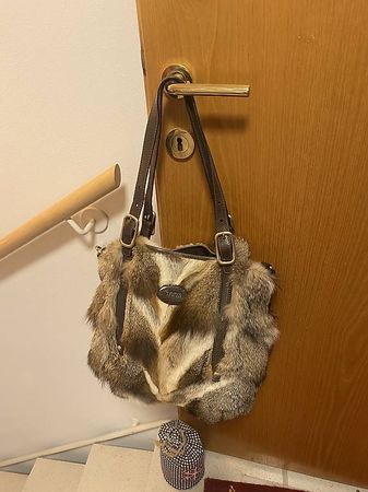 Neue Tod's Handtasche original aus Fuchsfell