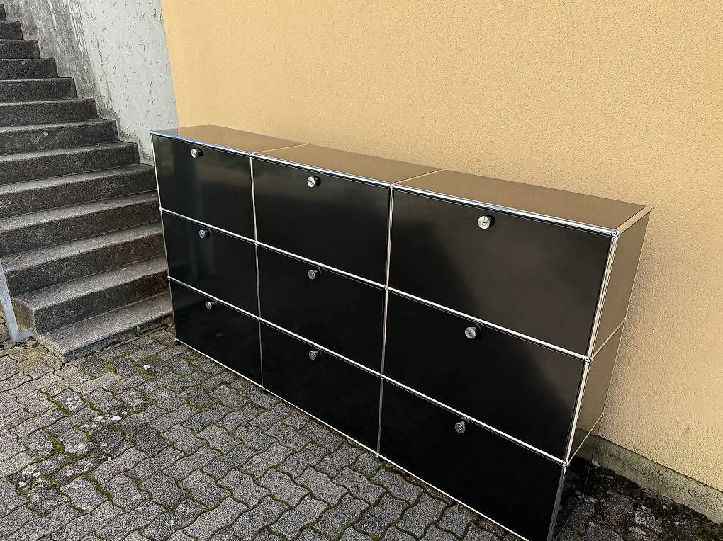 USM Cassettiere: USM Haller Sideboard Schwarz Top Preis – Usato da Dietikon venduto da Kumar_Occasionen 3