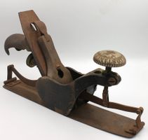 Antiker Stanley No. 113 Schiffshobel Rundhobel USA