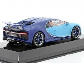 Bugatti Modellini d'auto: Bugatti Chiron seit 2016 hellblau / dunkelblau   1:43 Altaya – Nuovo e nell'imballaggio originale da Gerlafingen venduto da espero88 3