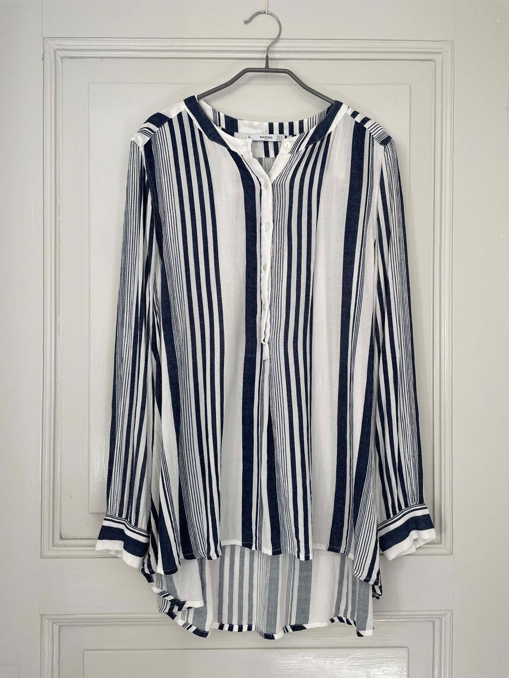 Mango Camicette: Camicia lunga stile tunica ideale come copricostume – Usato da Bellinzona venduto da Sveva-Style-Hunter