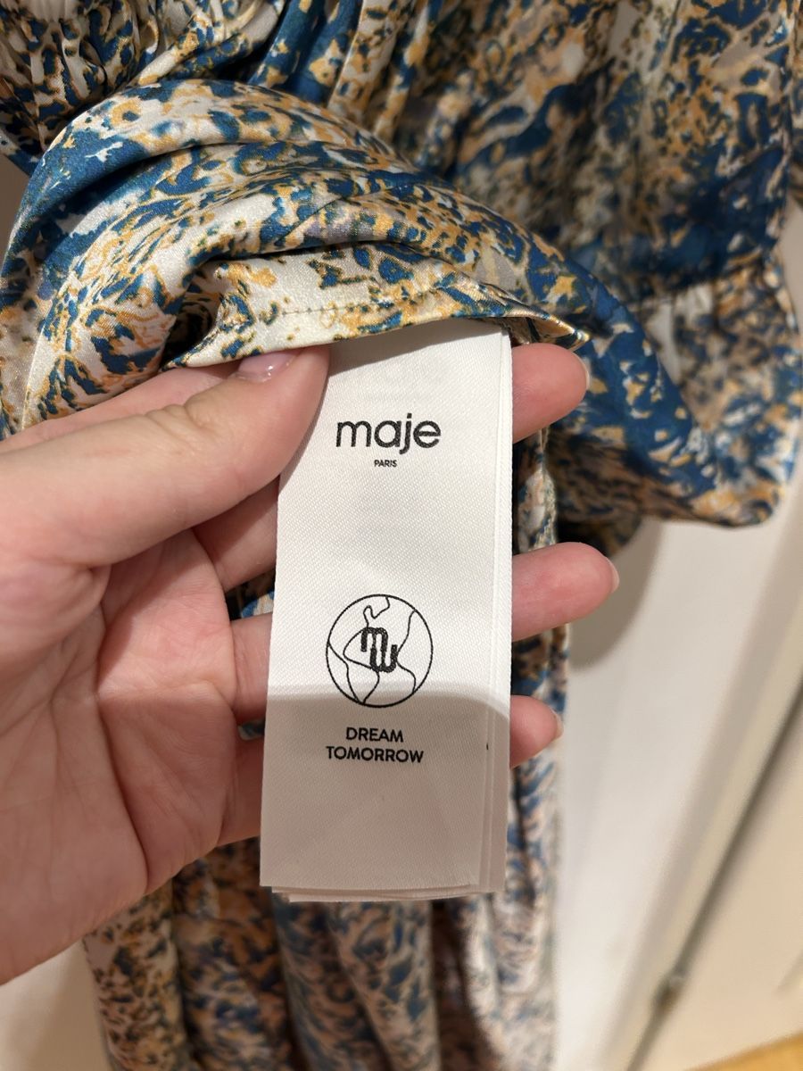 Maje Vestiti: Robe Maje longue imprimée taille 38 état neuf – Nuovo (secondo la descrizione) da Les Acacias venduto da Jeanne_lng 3