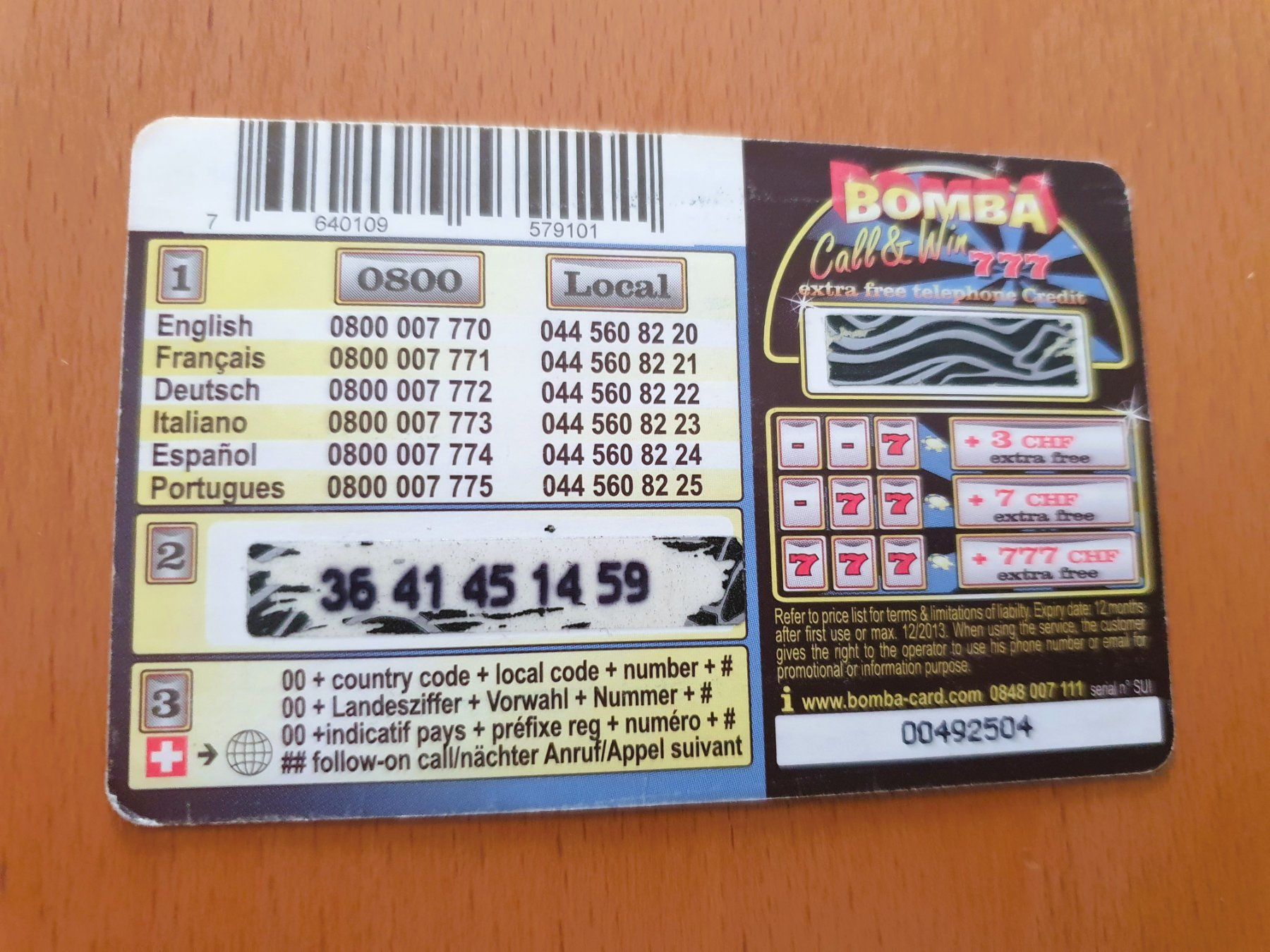 Cartes de téléphone: PREPAID - SCHWEIZ – D'occasion à Brüttisellen par Nighttrain 1